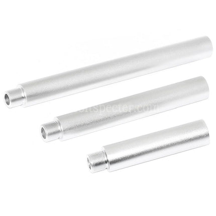 AIRSOFT SPECTER Rallonge de canon externe en aluminium 3/3.5 5/5.5 7/7.5 - Filetage antihoraire 14mm CCW AEG GBB Airsoft
