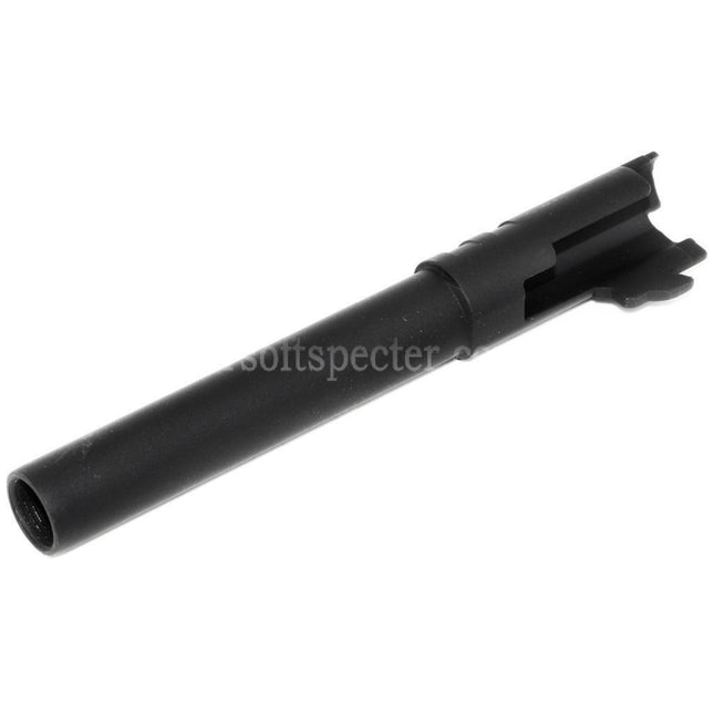 AIRSOFT SPECTER 125mm Outer Barrel -12mm CCW Counter-Clockwise For DOUBLE BELL ARMY ARMAMENT Tokyo Marui 1911 Series GBB Pistols
