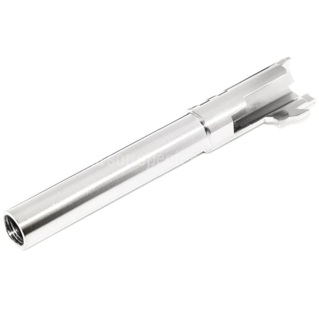 AIRSOFT SPECTER 125mm Outer Barrel -12mm CCW Counter-Clockwise For DOUBLE BELL ARMY ARMAMENT Tokyo Marui 1911 Series GBB Pistols