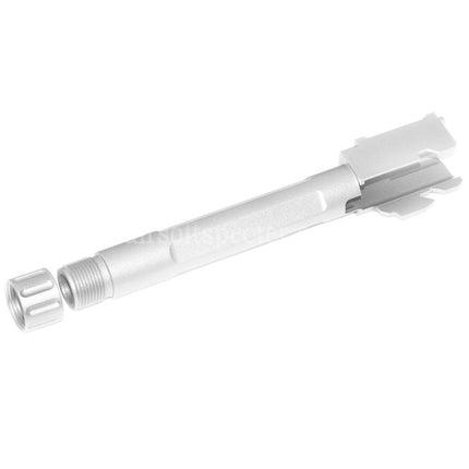 5KU FI 9 MM Style Threaded Outer Barrel -14mm CCW for Tokyo Marui G17 GBB Pistols Airsoft
