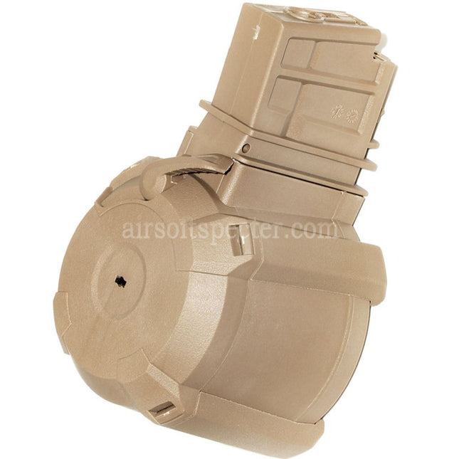 BATTLEAXE 1400rd Electric Drum Magazine For G36 Series AEG Rifles Airsoft