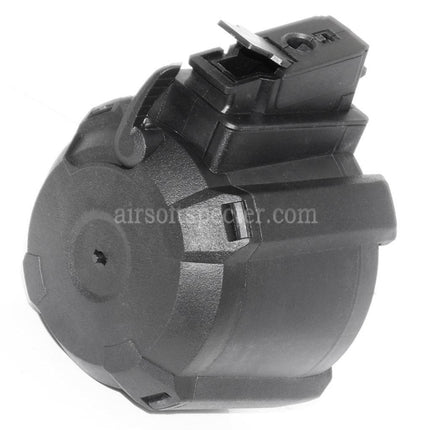 BATTLEAXE 1400rd Sound Control Electric Drum Magazine For AK Series AEG Rifles Airsoft