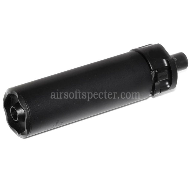 5KU 133mm SOCOM46 Mini Suppressor Silencer with Flash Hider For +12mm CW Clockwise Thread Barrel Rifles Airsoft