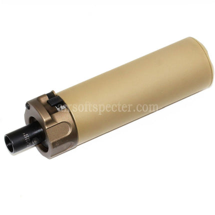 5KU 133mm SOCOM46 Mini Suppressor Silencer with Flash Hider For +12mm CW Clockwise Thread Barrel Rifles Airsoft