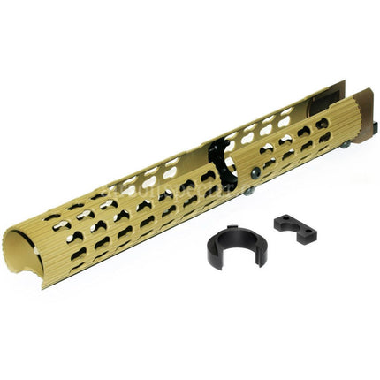 5KU VS-24 Tubular Keymod Handguard for AKM AK74 AK103 Series AEG Rifles Airsoft