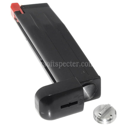 Armorer Works AW 20rd Co2 Magazine for AW HX Series Hi-Capa .177 Cal/4.5mm Airgun Black