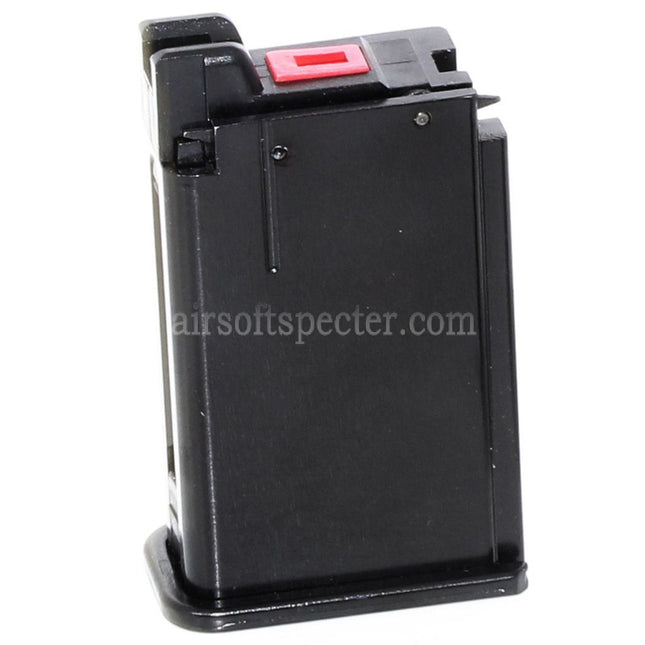Armorer Works AW Gas Magazine (Long/Short Type) for AW Broomhandle BH WE M712 GBB Pistols Airsoft Black