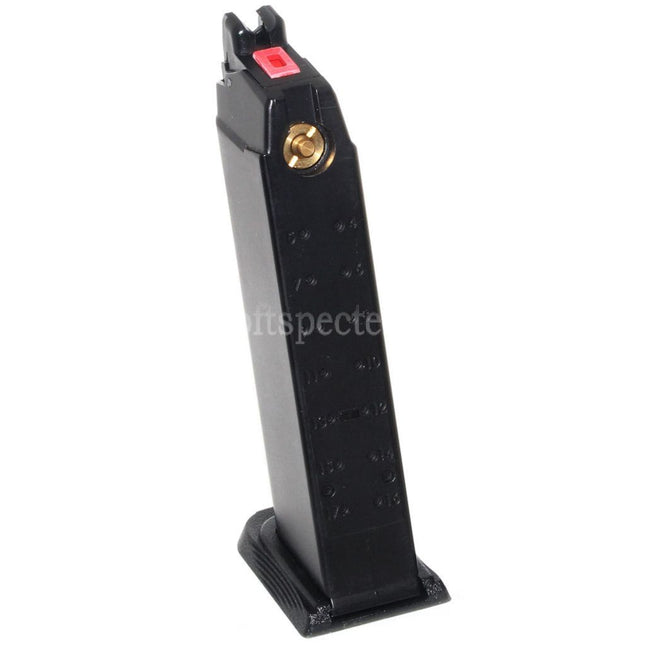 EMG SAI BLU 25rd Co2 Magazine for G17 G18C G34 G35 G-Series GBB Pistols Airsoft Black