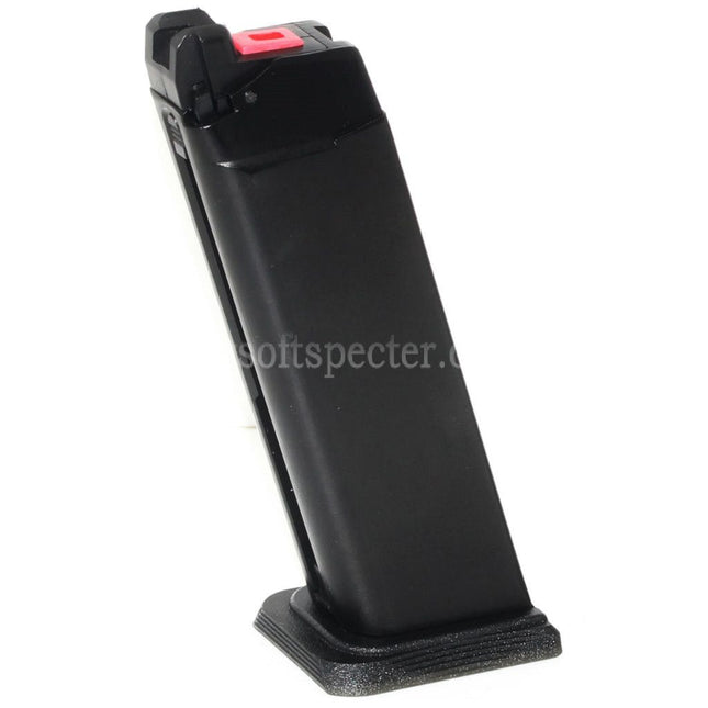 EMG SAI BLU 25rd Gas Magazine for G17 G18C G34 G35 G-Series GBB Pistols Airsoft Black