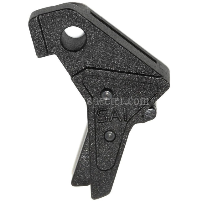 EMG Licensed SAI BLU Standard / Compact Trigger For SAI BLU AW WE Tokyo Marui G17 G18C Series GBB Pistols Airsoft Black
