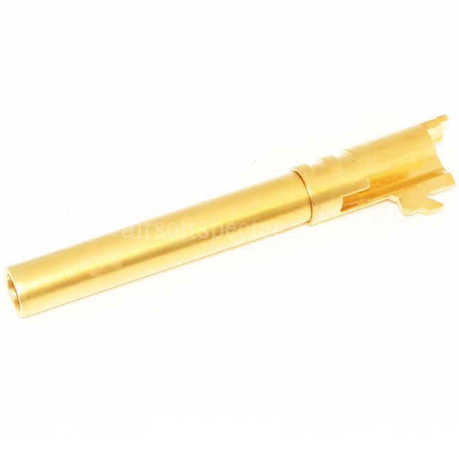 EMG Licensed STI DVC 3-GUN 134mm/138mm Outer Barrel for EMG DVC 3-GUN / AW / WE / Tokyo Marui Hi-Capa 5.4 Variants GBB Pistols Airsoft Gold