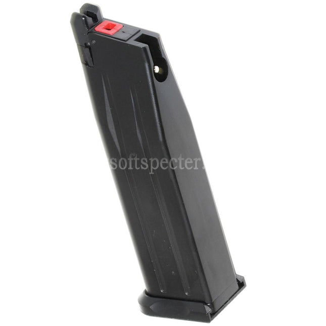 EMG SAI RED-H 30rd Gas Magazine for Hi-Capa Series GBB Pistols Airsoft Black