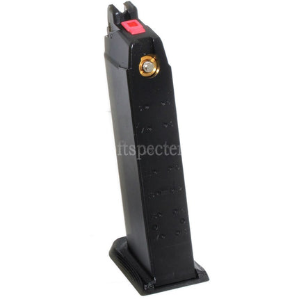 EMG SAI BLU 25rd MOS Gas Magazine for Optic Ready Slide Version EMG SAI BLU STANDARD COMPACT / WE Galaxy / AW VX7 VX9 G17 G19 Series GBB Pistols Airsoft Black