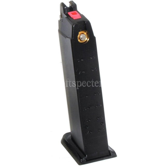 EMG SAI BLU 25rd MOS Gas Magazine for Optic Ready Slide Version EMG SAI BLU STANDARD COMPACT / WE Galaxy / AW VX7 VX9 G17 G19 Series GBB Pistols Airsoft Black