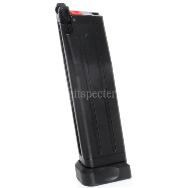 EMG STI 2011 DVC3 30rd Gas Magazine for Hi-Capa Series GBB Pistols Airsoft Black