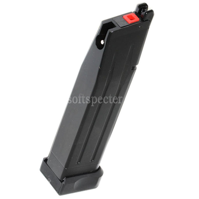 EMG STI 2011 DVC3 30rd Gas Magazine for Hi-Capa Series GBB Pistols Airsoft Black