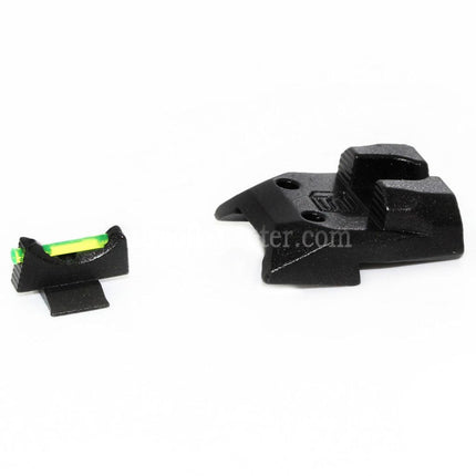 EMG SAI DS Fiber Optic Front Rear Sight for EMG SAI DS AW WE Tokyo Marui Hi-Capa Series GBB Pistols Airsoft