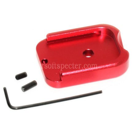 Armorer Works AW Custom CNC Magazine Base Plate for Hi-Capa GBB Pistols Gas Magazine