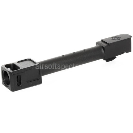 Armorer Works AW VX Outer Barrel Kit with Compensator MOD-2 for AW VX7 Series / EMG SAI BLU Standard / ISSC M22 / Lonewolf / Tokyo Marui / WE G17 G18C GBB Pistols Airsoft