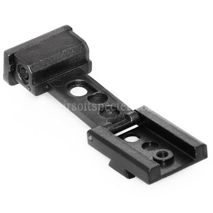 Armorer Works AW HX22 Ensemble de Mire Arrière type Œilleton/Ghost Ring pour Pistolets GBB Airsoft Séries AW WE Tokyo Marui Hi-Capa Noir
