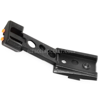 Armorer Works AW HX Fiber Optic Adjustable Rear Sight For AW WE Tokyo Marui Hi-Capa Series GBB Pistols Airsoft