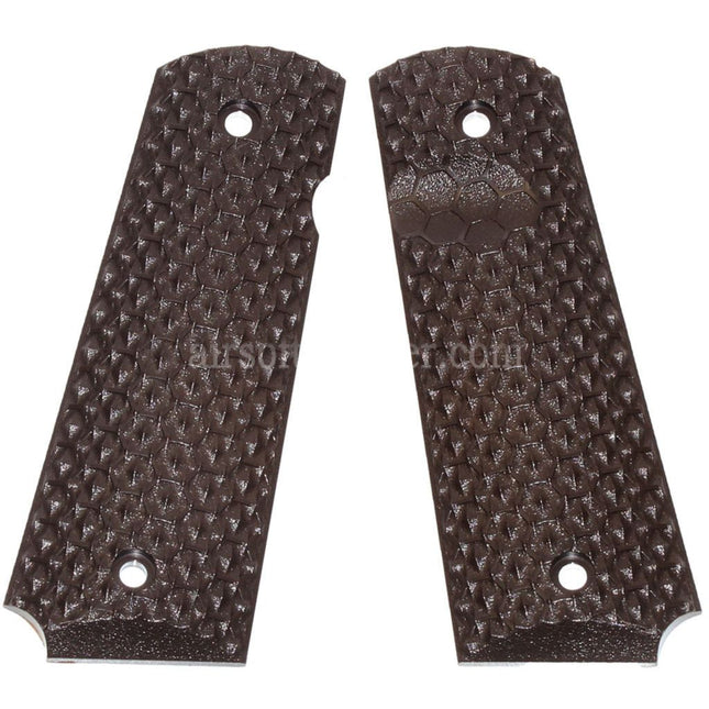 Armorer Works AW HEX Grip Cover For DOUBLE BELL ARMY AW WE KJ Tokyo Marui M1911 M.E.U SERIES 70 M45A1 WARRIOR GBB Pistols Airsoft