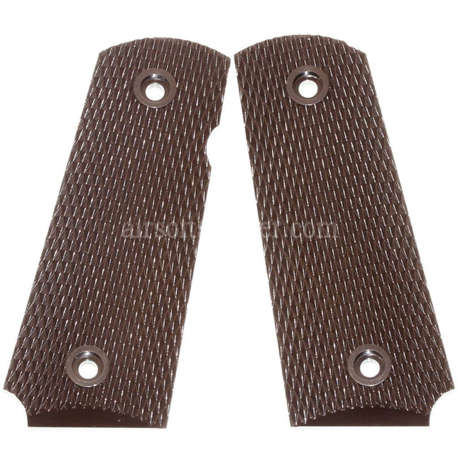 Armorer Works AW Grip Cover For AW NE10 Series Short 1911 GBB Pistols Airsoft Brown