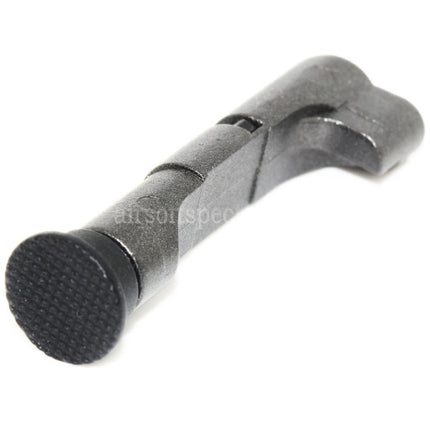 Armorer Works AW Loquet de chargeur de compétition Bouton étendu pour pistolets Airsoft GBB Hi-Capa EMG KJW AW WE Tokyo Marui Noir