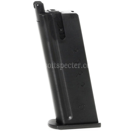 WE (WE-TECH) 27rd Gas Magazine For WE CYBERGUN Thompson Desert Eagle L6 version .50AE Series GBB Pistols Airsoft Black