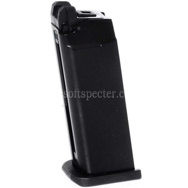 WE (WE-TECH) 20rd G19 GEN5 Gas Magazine for G19 G23 G26 Series GBB Pistols Airsoft Black