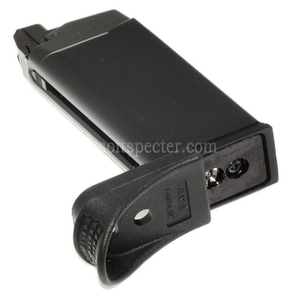 WE (WE-TECH) 15rd Gas Magazine for DOUBLE BELL / WE / Tokyo Marui G26 G27 Series GBB Pistols Airsoft Black