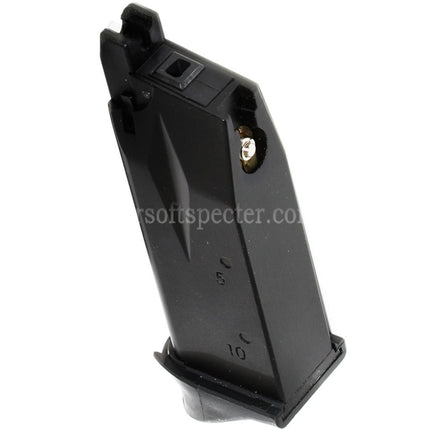 WE (WE-TECH) 17rd Gas Magazine for P99 COMPACT Series GBB Pistols Airsoft Black