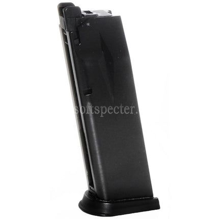 Chargeur à gaz 24 billes WE (WE-TECH) pour pistolets GBB Airsoft Cybergun Swiss Arms P229 WE F228 F229 Noir