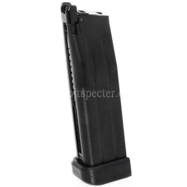 WE (WE-TECH) 30rd Co2 Magazine for Hi-Capa Series GBB Pistols Airsoft Black