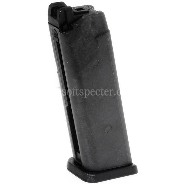WE (WE-TECH) 25rd Polymer Gas Magazine for Stark Arms S17 S18 S19 G17 G18C G34 G35 G-Series GBB Pistols Airsoft Black