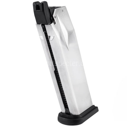 Air Venturi Springfield Armory 25rd Gas Magazine for WE(WE-TECH) Air Venturi Springfield Armory XDM Series GBB Pistols Airsoft Silver