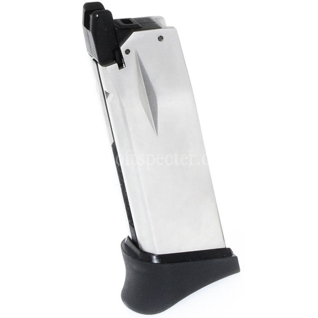 WE (WE-TECH) Chargeur gaz 14 billes pour pistolets GBB Airsoft Springfield Armory WE XDM COMPACT 3.8 Series Air Venturi Argent