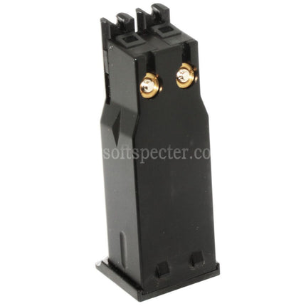 WE (WE-TECH) 32rd Double Barrel Gas Magazine for WE Double Barrel MAKAROV PMM Series GBB Pistols Airsoft Black