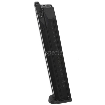 Chargeur à gaz long WE (WE-TECH) 50 billes pour pistolets GBB Airsoft WE Toucan Big Bird M&P Series Noir