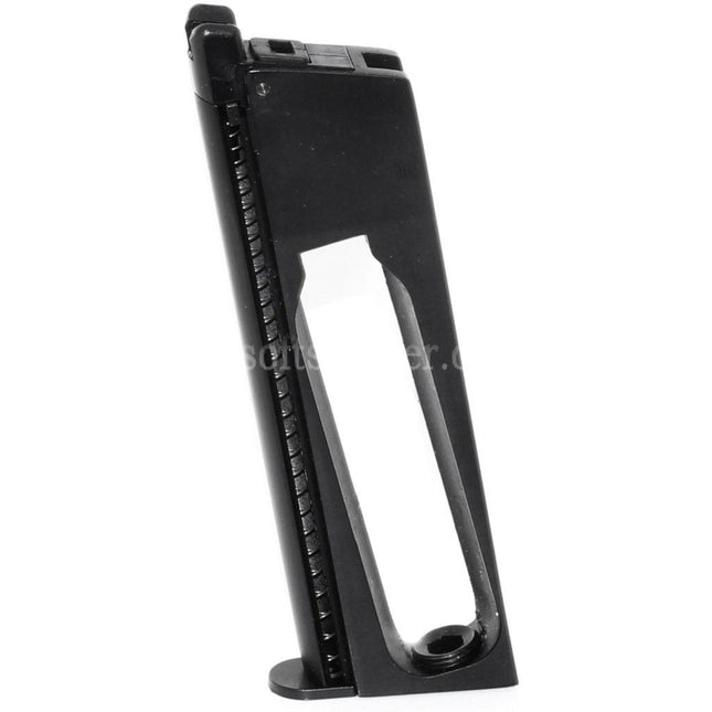 Chargeur Co2 16 billes WE (WE-TECH) pour pistolets GBB Airsoft EMG SAI Red / AW NE Series / WE Single Stack 1911 Series noir