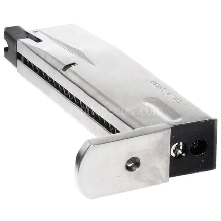 Chargeur à gaz 16 billes WE (WE-TECH) pour pistolets GBB Airsoft WE M84 S92 Series
