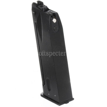 Chargeur gaz 20 billes WE (WE-TECH) pour pistolets Airsoft GBB WE BROWNING Hi-Power MK3 Series