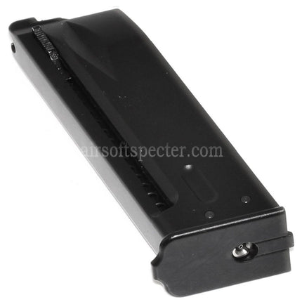 Chargeur gaz 20 billes WE (WE-TECH) pour pistolets Airsoft GBB WE BROWNING Hi-Power MK3 Series