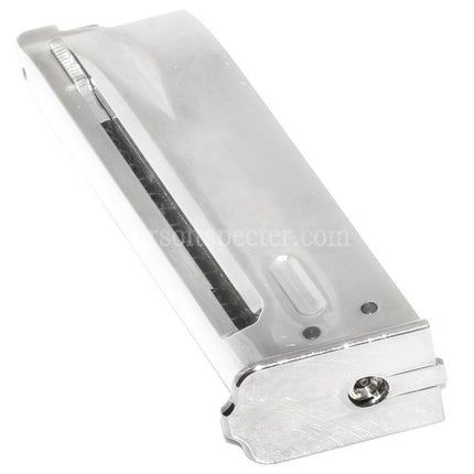 Chargeur gaz 20 billes WE (WE-TECH) pour pistolets Airsoft GBB WE BROWNING Hi-Power MK3 Series