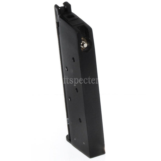 Chargeur de gaz WE (WE-TECH) 13 billes pour pistolets GBB Airsoft AW COMPACT NE10 Series / WE Single Stack Mini 1911 Series Noir