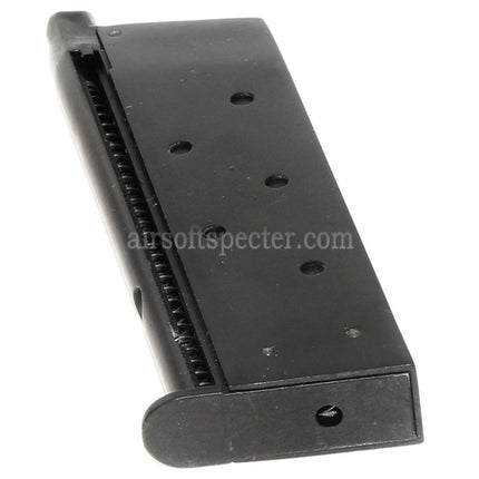 Chargeur de gaz WE (WE-TECH) 13 billes pour pistolets GBB Airsoft AW COMPACT NE10 Series / WE Single Stack Mini 1911 Series Noir