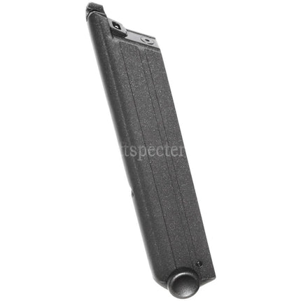 Chargeur à gaz 15 billes WE (WE-TECH) pour pistolets Airsoft Armorer Works A180 Blaster WE P08 Luger GBB