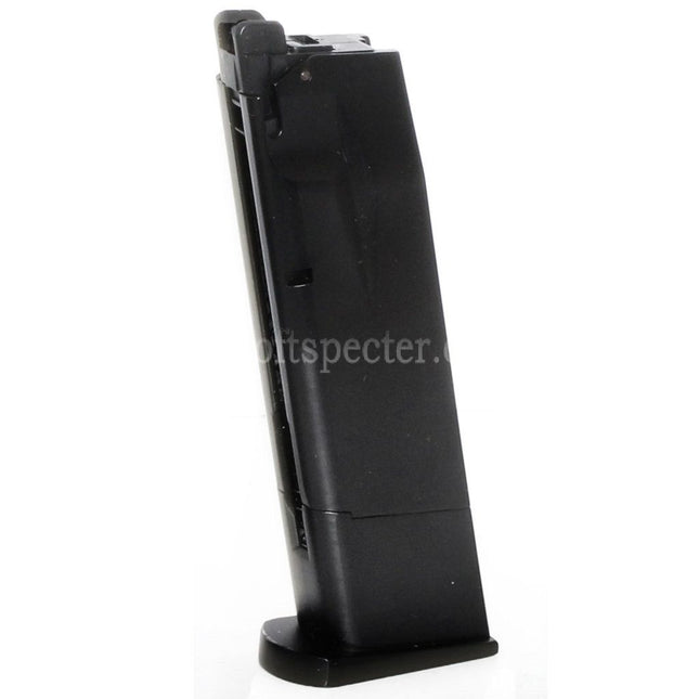 WE (WE-TECH) 26rd Gas Magazine for Cybergun Swiss Arms P226 WE F226 Series GBB Pistols Airsoft Black