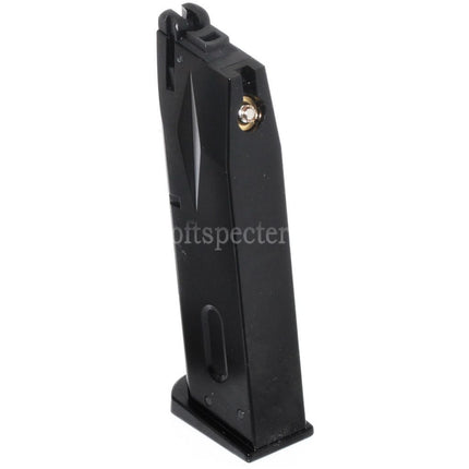 Chargeur à gaz WE (WE-TECH) 26 billes pour pistolets GBB Airsoft AW MB Series / KJW / Tokyo Marui / WE M9 M92