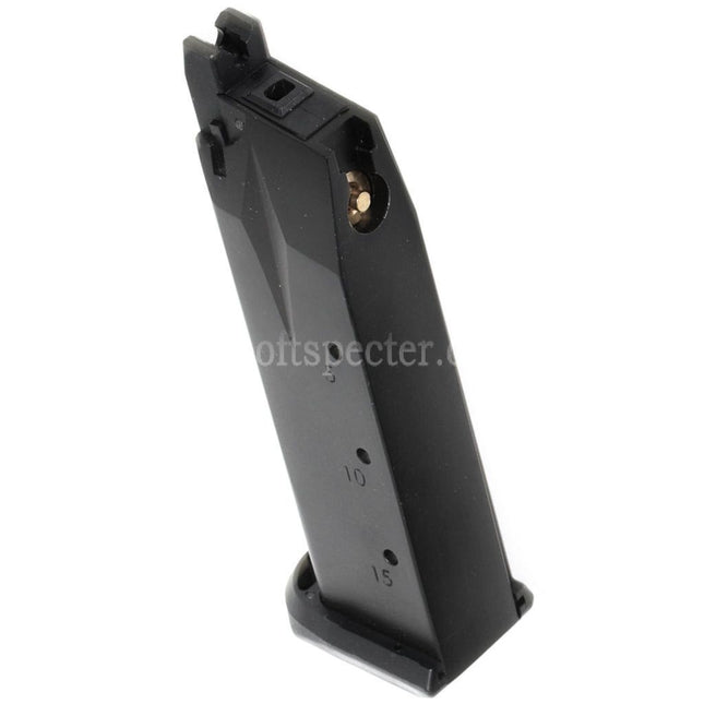 WE (WE-TECH) Chargeur Co2 23 billes pour Pistolets GBB Airsoft P99 Série STANDARD et COMPACT Noir